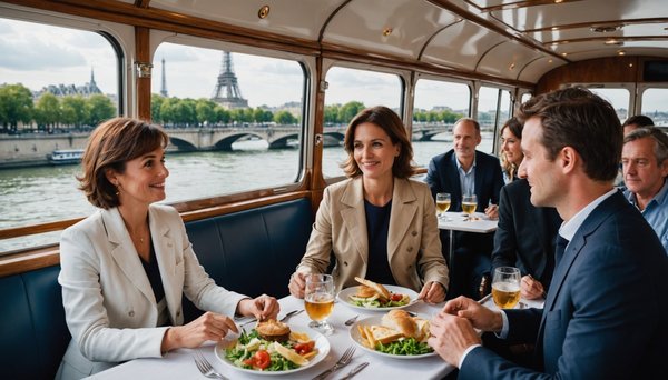 Croisières déjeuner à paris : une expérience inoubliable